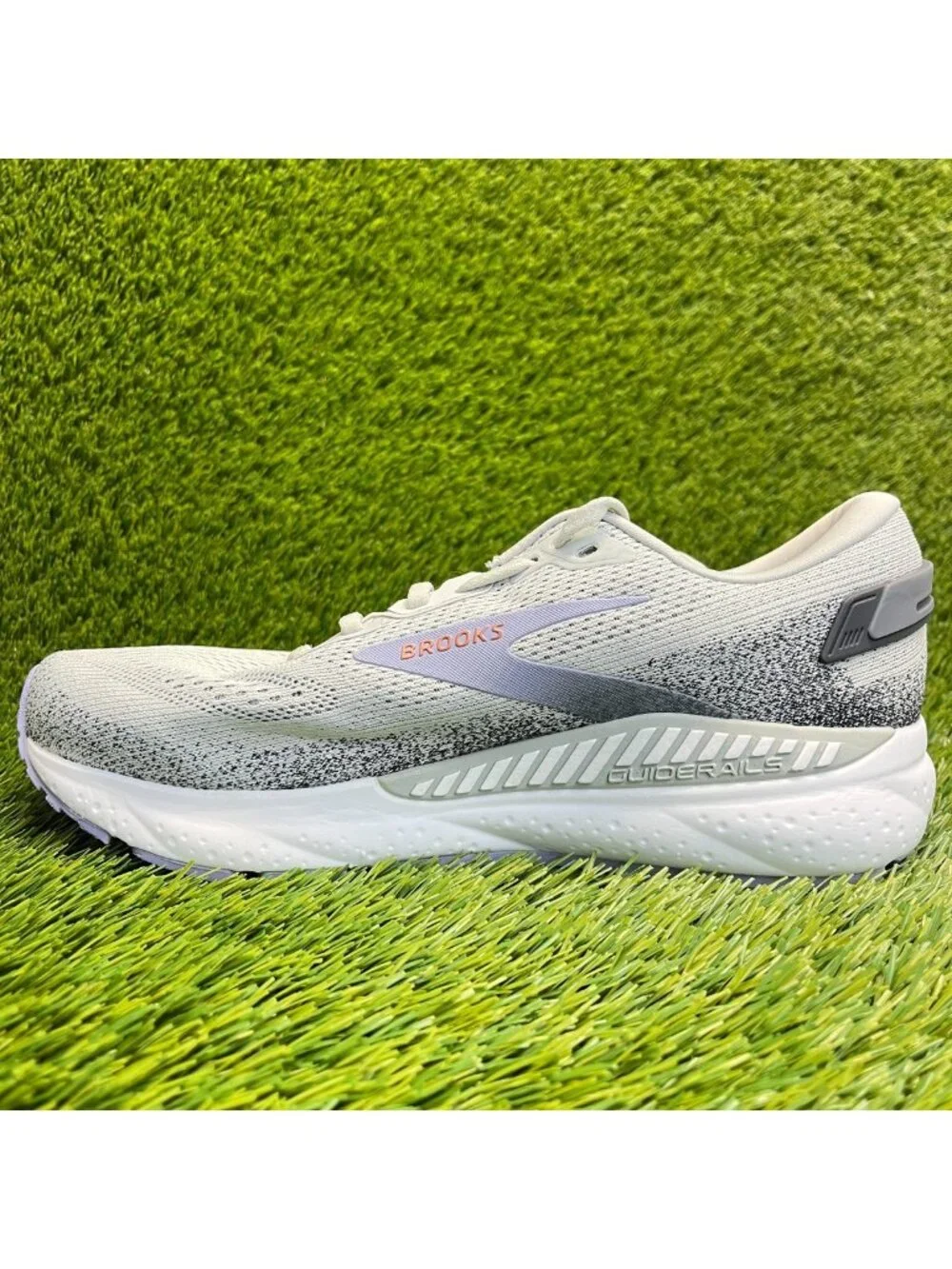 Brooks Ariel 24 GTS Women Size 10.5D Gray Purple Athletic Running Shoes Sneakers